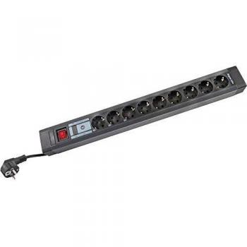 REV device protection socket line, 9-fold, 3,7m - Regleta