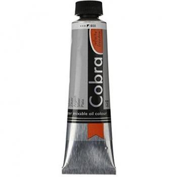 Cobra Artists' Watermixable Oils - Silver - 40ml tube