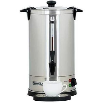Cafetera Percoladora Profesional Casselin CPC60 8.8L 60 Tazas Acero Inoxidable Antigoteo