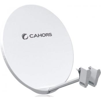 Antena Parabólica de Fibra de 100 cm con Soporte y LNB - CAHORS 140880