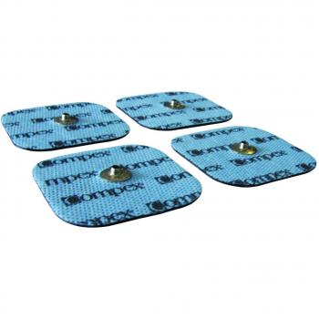 CefarCompex 6260760 - Electrodos Easysnap Performance, 5 X 5 cm, pack de 4