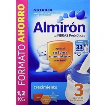 Almirón Leche en polvo 12m+ - Paquete de 3 x 400 gr - Total: 1200 gr