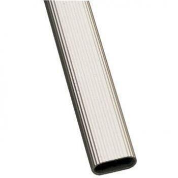 Amig - Tubo 1 30x15 aluminio plata 2m