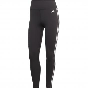 Mallas de entrenamiento Adidas Essentials 3-Stripes para mujer en color negro