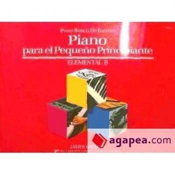 PIANO PARA EL PEQUEÑO PRINCIPIANTE ELEMENTAL B WP231E