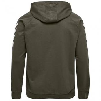 Hummel hmlGO Cotton Logo Hoodie Grey Charbon 16 Years Unisex