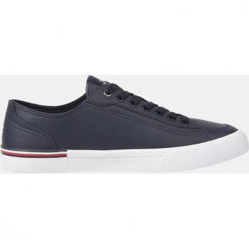 Tommy Hilfiger CORPORATE VULC LEATHER DEPORTIVAS PLANAS - Azul