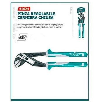 Ineco - Alicates ajustables con bisagra cerrada, longitud 250 mm