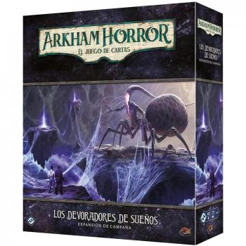 Arkham Horror LCG: Los Devoradores de Sueños - Expansión Campaña, Juego de mesa, Edad recomendada 14 años