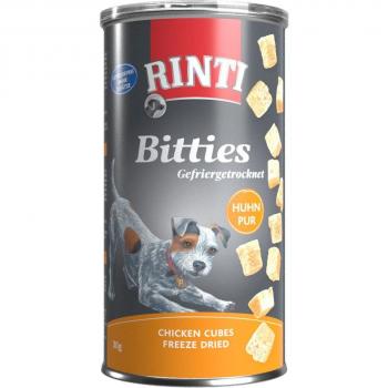 RINTI Bitties snacks liofilizados para perros - 30 g Pollo