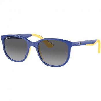 Ray-Ban RJ9078SF Asian Fit Polarized Kids' Sunglasses Blue 48mm