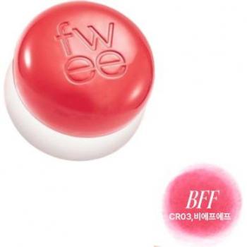 Fwee - Lip & Cheek Blurry Pudding Pot 5g - CR03 BFF