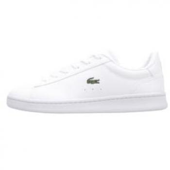 Zapatillas Lacoste Carnaby Set 224 3 SUJ infantil blanco, características: diseño clásico, cierre de cordones, suela de goma antideslizante, plantilla Ortholite para mayor comodidad y transpirabilidad