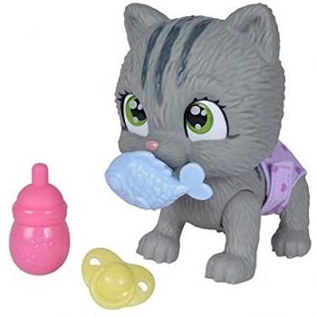 Simba Pamper Petz 105953051 - Gato de Mascota con función de hidratación y Humedad, con Huella mágica, con Sorpresa, a Partir de 3 años, 15 cm