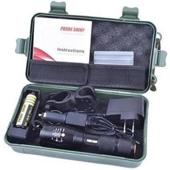 Koly Kit de Linterna brillante 5000LM X800 G700 Shadowhawk CREE T6 LED antorcha lámpara
