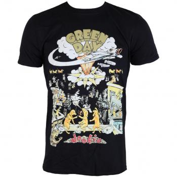Green Day 1994 Tour Black T-Shirt - Men's S - 100% Cotton, Jersey