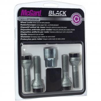 MC Gard 27.252 Sub rueda cerraduras, Negro, diámetro 25,8 mm