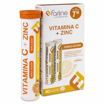 Farline Duplo Vitamina C 40 Comprimidos