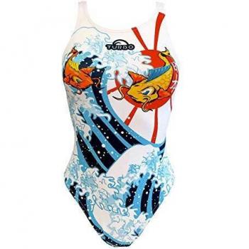 Turbo Traje de Baño Carpa Japonesa