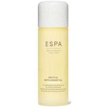 ESPA Restful Bath & Body Oil 100ml - Lavender, Clary Sage & Eucalyptus