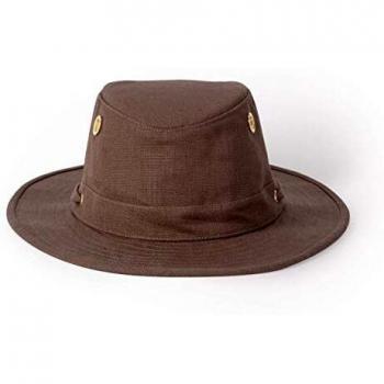 Tilley Unisex TH5 Hemp Hat, Brown, Size: 58CM