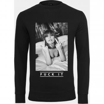 Mister Tee Fuck It 2.0 Black Crewneck Sweatshirt
