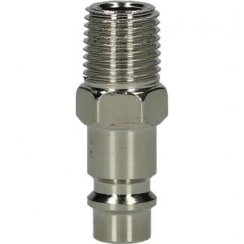Conector de aire comprimido KS Tools 999.9086, 1/4 AG, metálico, para herramientas neumáticas