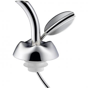 Alessi Fior D 'Olio Dosificador de Aceite de Oliva, Plata
