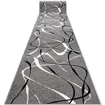 Alfombra de Pasillo Silver Choco Gris 90x300 cm