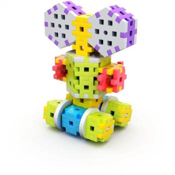 Bloques Meli Basic Constructor 100 piezas - Juguete de construcción para niños a partir de 3 años, incluye 100 bloques de diferentes formas y colores, fomenta la creatividad y el desarrollo motor