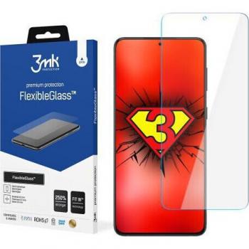 Protector de pantalla híbrido 3MK FlexibleGlass para Samsung Galaxy S21+ - Transparente