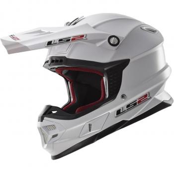 LS2 l456.1002.XL Casco mx456, color blanco, tamaño: XL