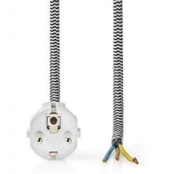 Nedis Cable de Alimentacion para Pl Anchas Conector Schuko
