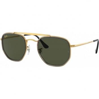 Ray-Ban RB3648M The Marshal II 923931 Geometric Gold Sunglasses