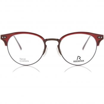 Rodenstock R7080 B Women’s Eyeglasses Burgundy Size 46 - Blue Light Block Available