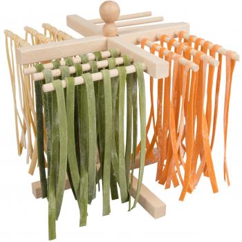 Kitchen Craft STENDIPASTA Secador de Pasta, Madera, Beige, 33x14x6 cm