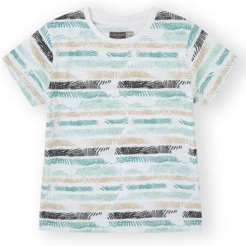 CAMISETA DE NIÑO ESTAMPADA MANGA CORTA 100% ALGODÓN