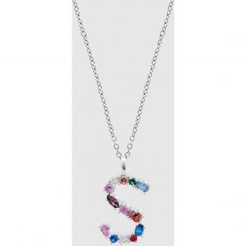 Collar Lotus Silver LP3635-1/S Rainbow