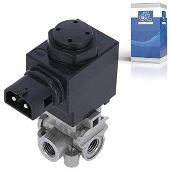 Válvula electromagnética DT Spare Parts 2.14020, 24 V, M12 x 1,5, máx. 10 bar, 2 polos, para camión y autobús