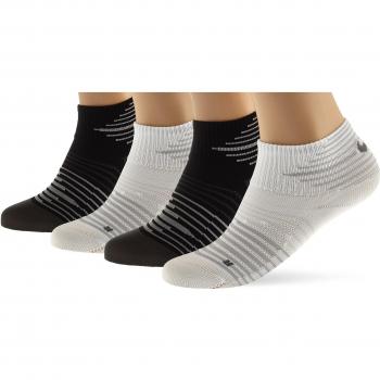 Nike 2PPK Running DRI-FIT Ligh - Pack 2 pares calcetines para hombre, color rojo, talla L