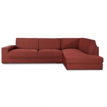 Funda para Sofá Eysa JAZ Rojo Oscuro 110 x 120 x 500 cm