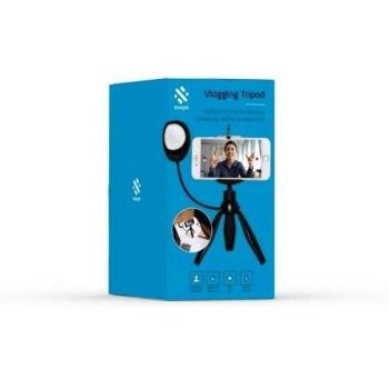 Soporte para Smartphone Vlogging trípode luz