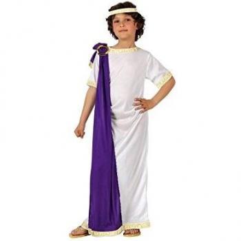 Disfraz de Romano para Niño en Talla 1, Ideal para Fiestas Temáticas y Representaciones Históricas