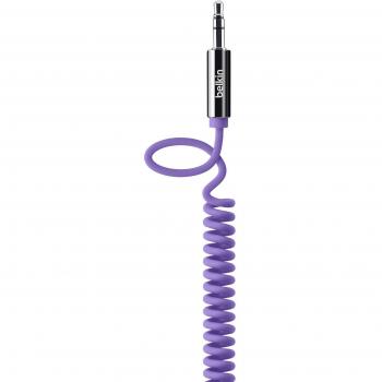 Belkin AV10126CW06-PUR - Cable con conector de 3.5 mm, color purpura