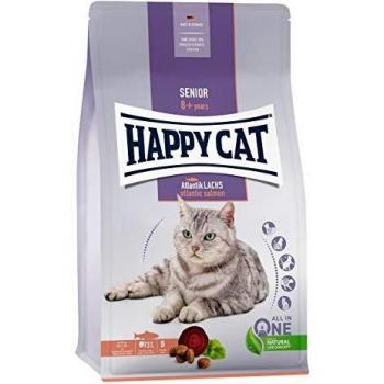 Happy Cat Senior Pienso Seco para Gatos con Salmón del Atlántico 1,3 kg