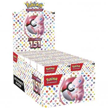 Booster Bundle Lote de Paquetes de Mejora Pokémon Escarlata y Púrpura 151
