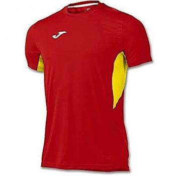 Joma - Camiseta record rojo-amarillo m/c para hombre