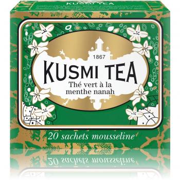 Kusmi Tea Té Verde a la Menta Nanah - 20 Bolsitas