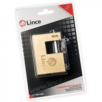 LINCE - Candado Laton Cierre Metalico Lince 90 Mm