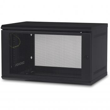 APC AR106 armario rack 6U Bastidor de pared Negro